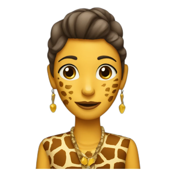 GIRAFE WOMAN sticker