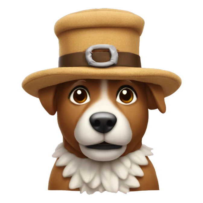 Stuffed animal spam with an Oktoberfest hat sticker