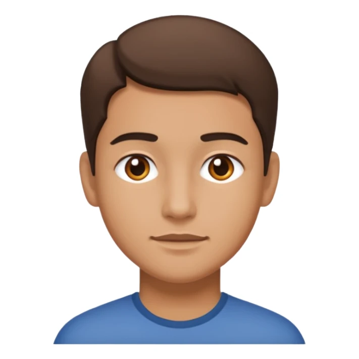 a person with a lot of details 3/4 view sticker