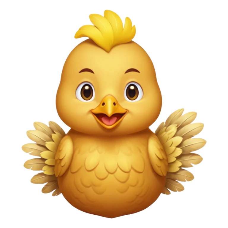 Little chicken that is waking up sole random grandma sticker