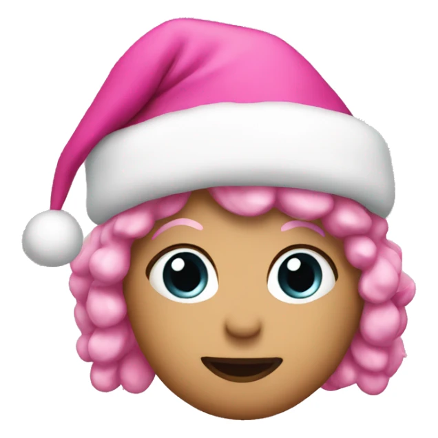 pink christmas  sticker