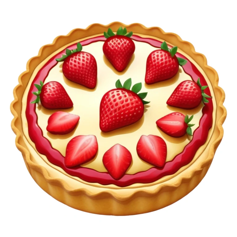 tarte au fraise sticker