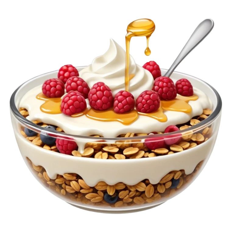 granola bowl sticker