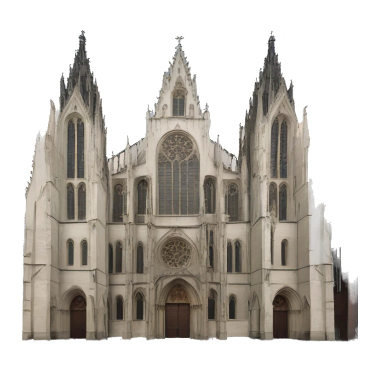 Cathedral of antwerp sticker