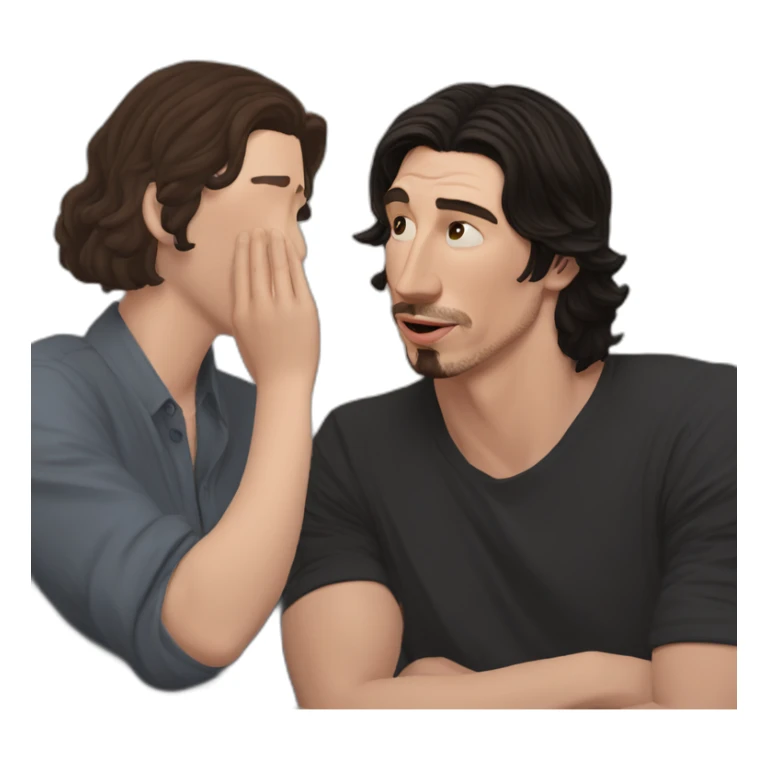 adam driver proposing to me but then finding out i'm a lesbian sticker