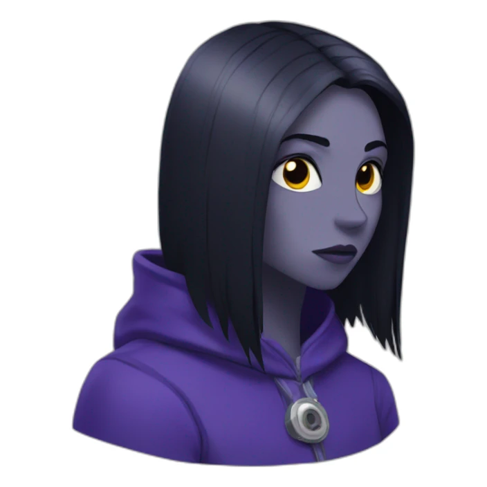 Raven teen Titans sticker