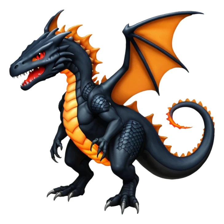  Magmatic Venom-Charizard-Xenomorph-hybrid-fantasy-creature (full body) sticker