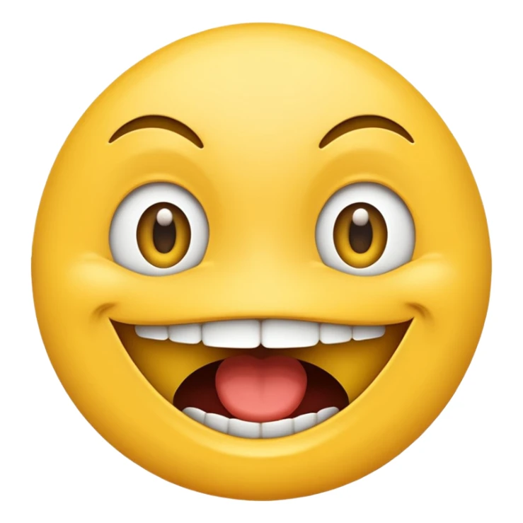The 😬 mouth with the 😁 eyes please sticker