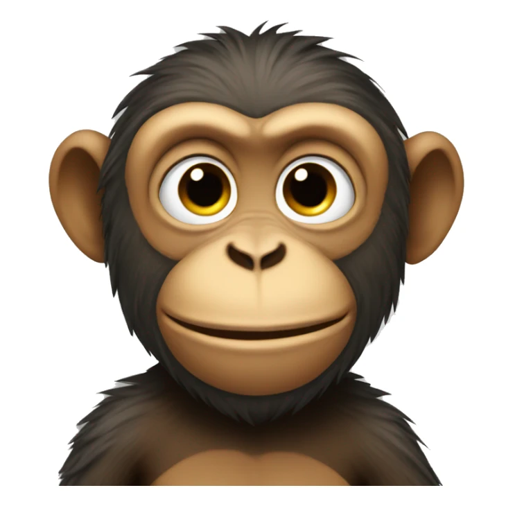 Monkey sticker