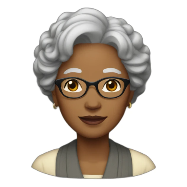 Nana Ōsaki as a black women sticker