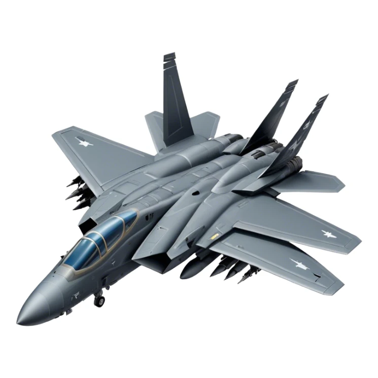F-14 Tomcat - Grumman (Model Year: 2020) (stealth grey) sticker