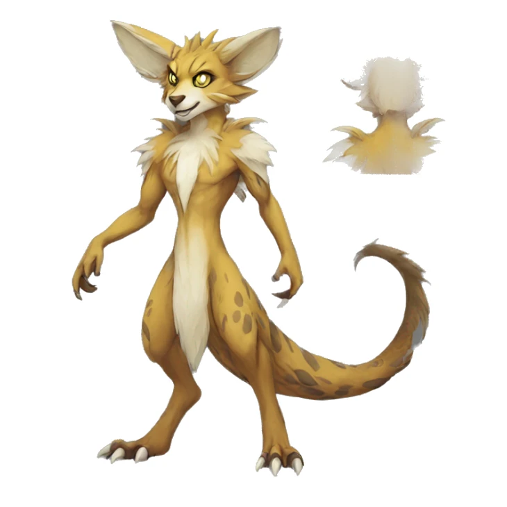 Anthro Vernid-WickerBeast-Protogen-Primagen-Fakémon-FurSona Full Body sticker