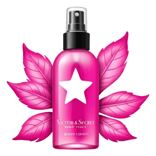 victoria secret body spray mist sticker
