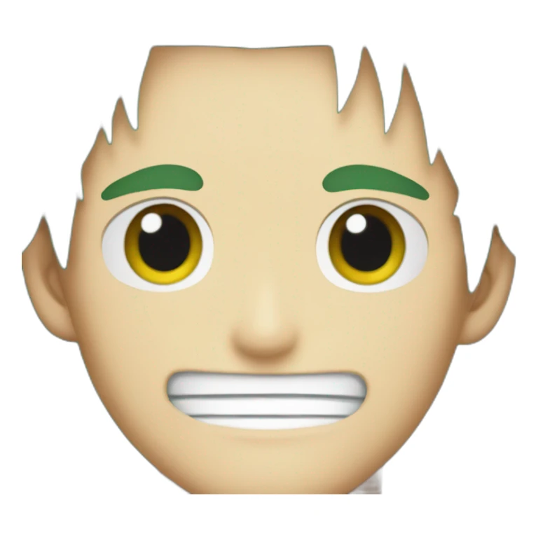Zoro of one piece sticker