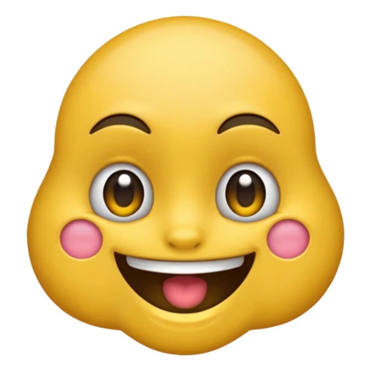 Emoji fou avec un entonnoir sur la tête sticker