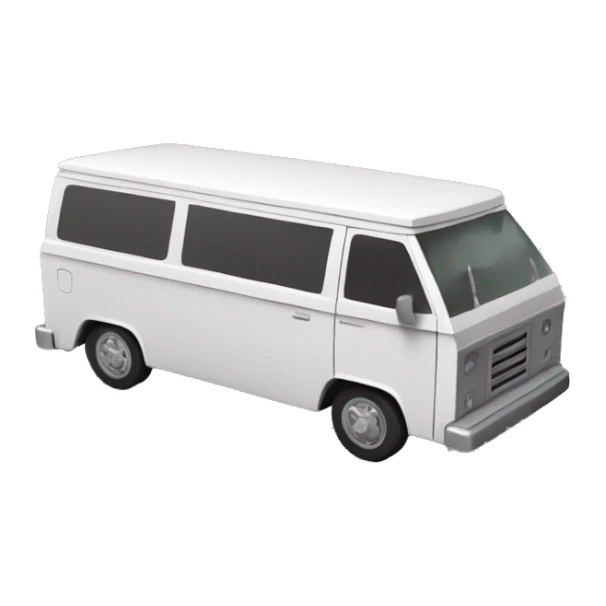 Tall Barbie wide-fender Papercraft long step-van  sticker