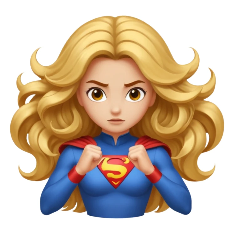 Bombón the girls super powers sticker