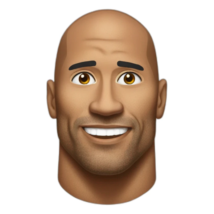 The rock en bikini sticker