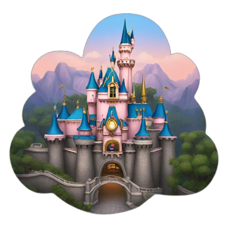 Disneyland sticker