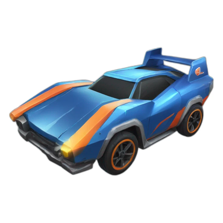Voiture rocket league sticker