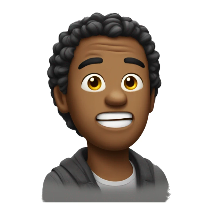 meh emoji movie sticker