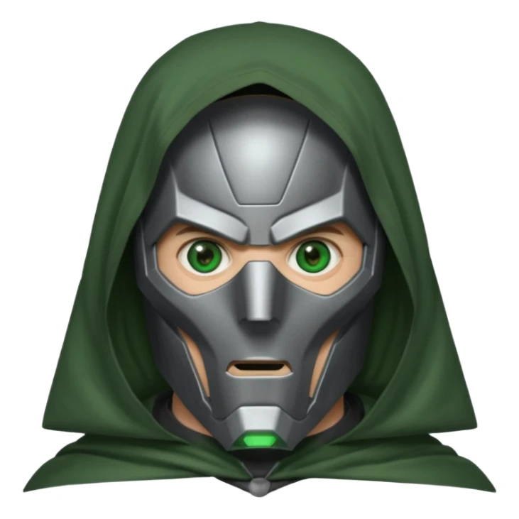 Rdj as Doctor Victor von Doom sticker