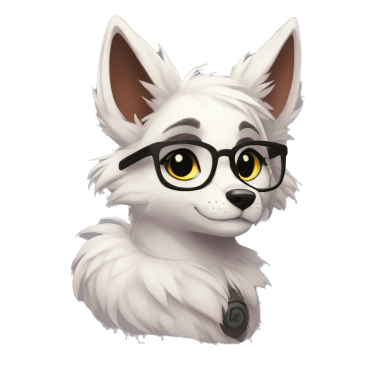 Cute Cool Edgy furry by Falvie, griffsnuff, LiLaiRa sticker