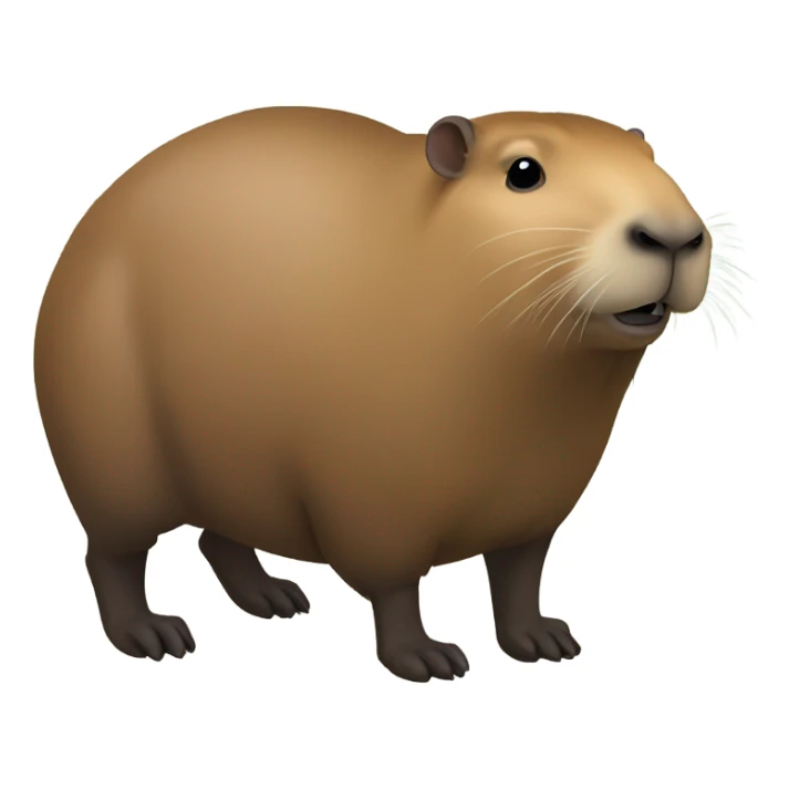 Capybara sticker