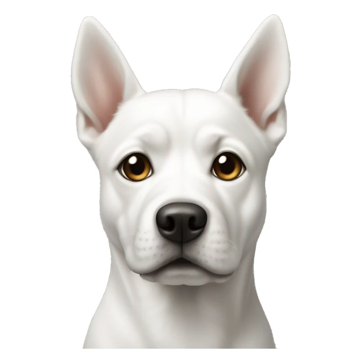 Chien blanc  sticker