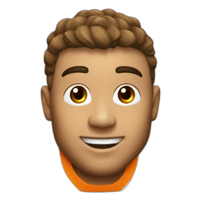 Joueur Valencia cf maillot extérieur 2024 en emoji sticker