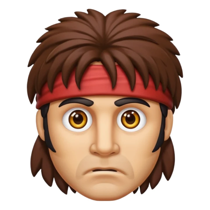 Ecureil qui ressemble à Rambo sticker