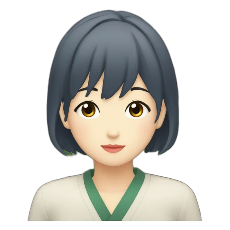 Akane in "Oshi no ko" in Tokyo city sticker