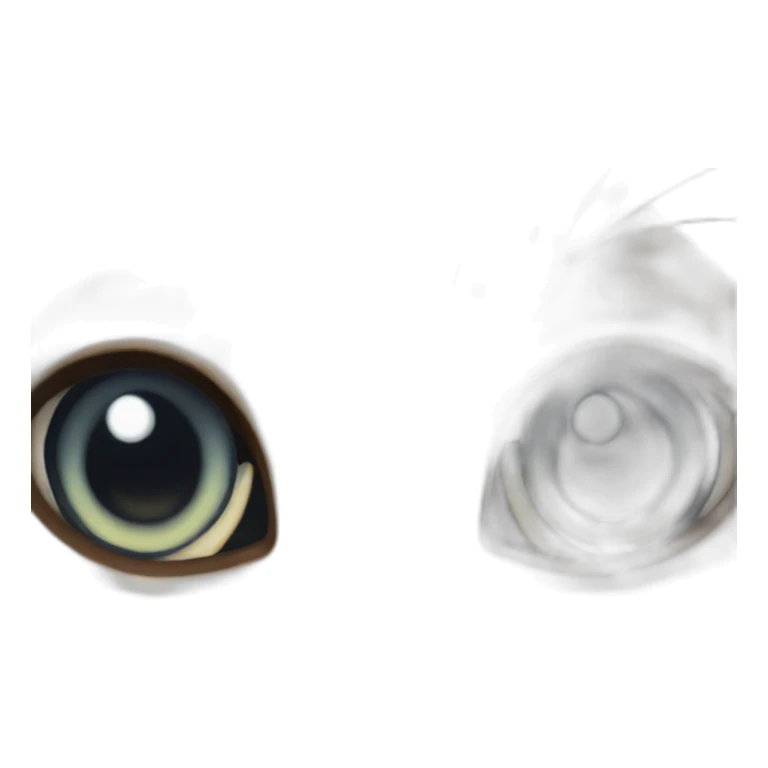 Cat stare at you with large eye's sticker