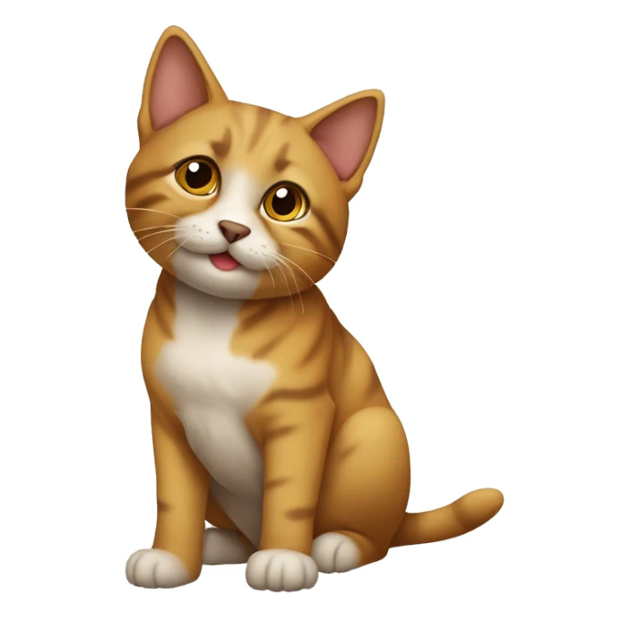 Köpek kedi karışımı mutasyonlu on bacaklı sticker