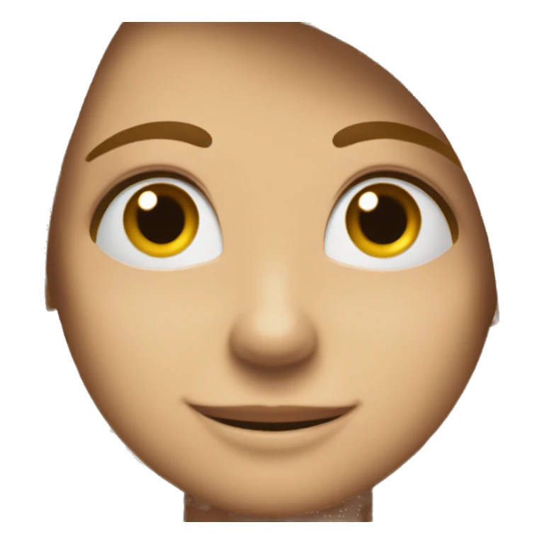 Cara feliz con fondo negro sticker