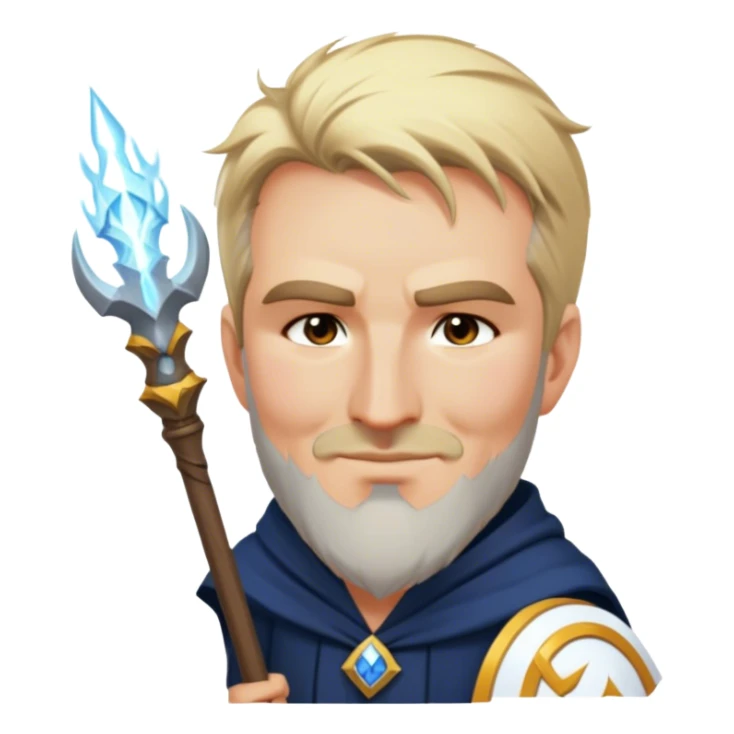 Stormcaller Wizard sticker