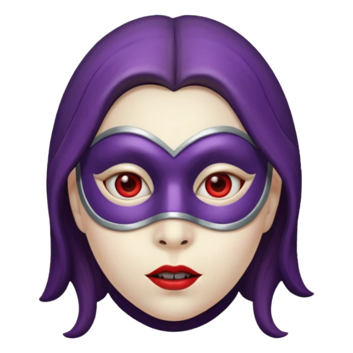 Eggplant girl Said carsed sticker