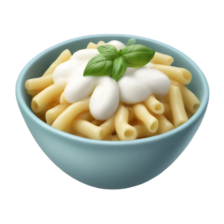 Casarecce bowl with burrata sticker