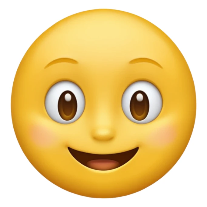tight lipped smile, yellow emoji, closed mouth sticker