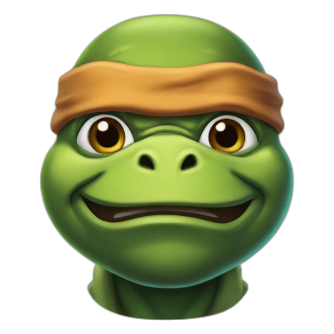 Old Teenage Mutant Ninja Turtles sticker