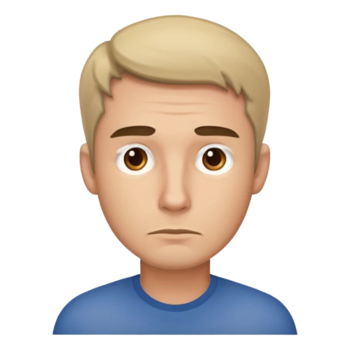 A man contemplating leaving his wife and kids sticker