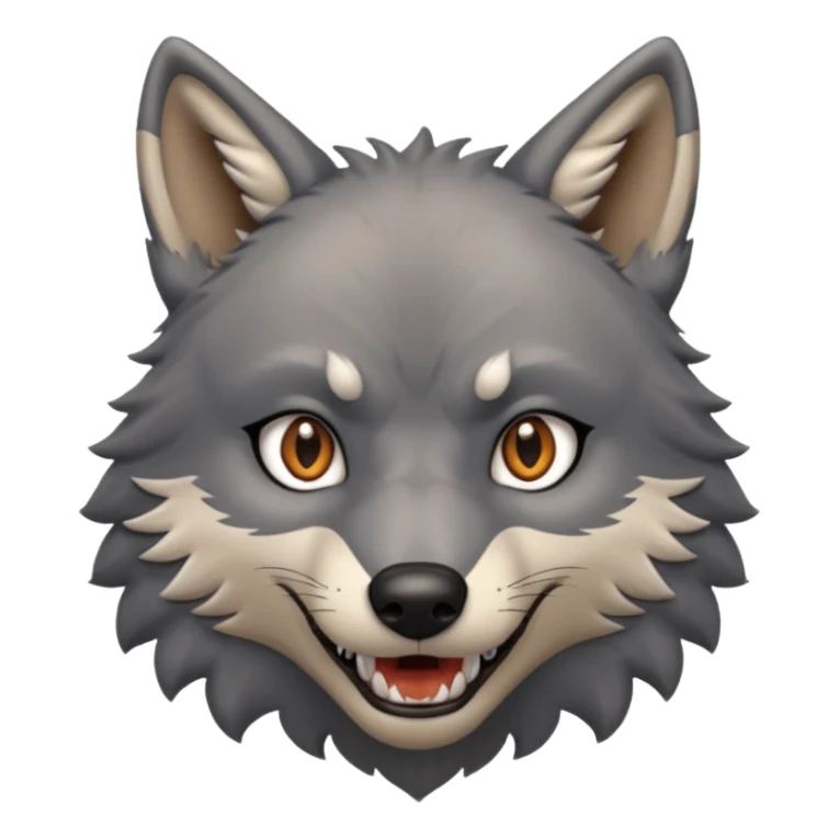 the wolf in the little red riding hood story sticker
