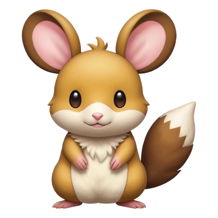 Teddiursa-Minccino-Dedenne-fusion  sticker