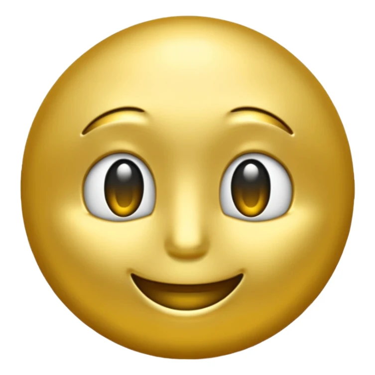 Create me gold emogi sticker