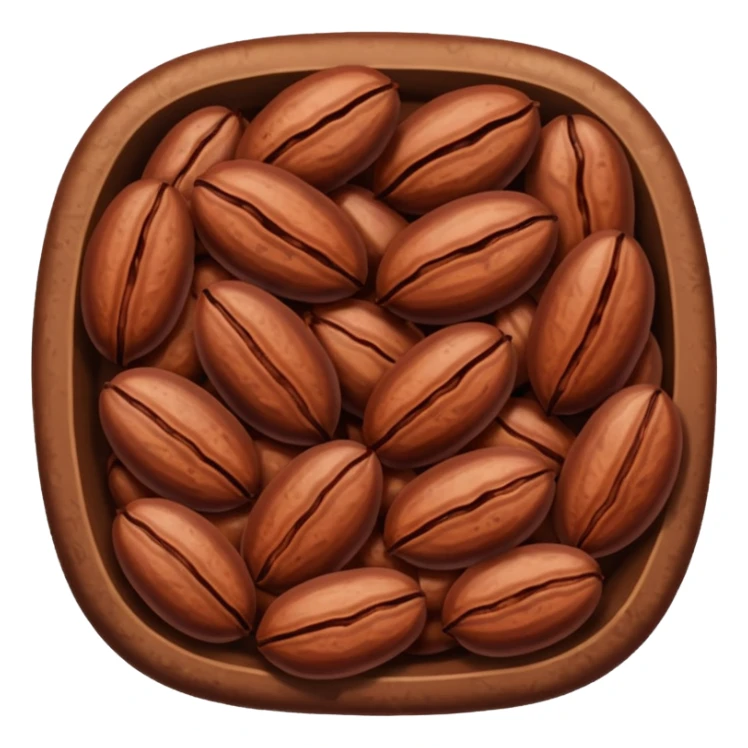 now generate beans of cocoa sticker
