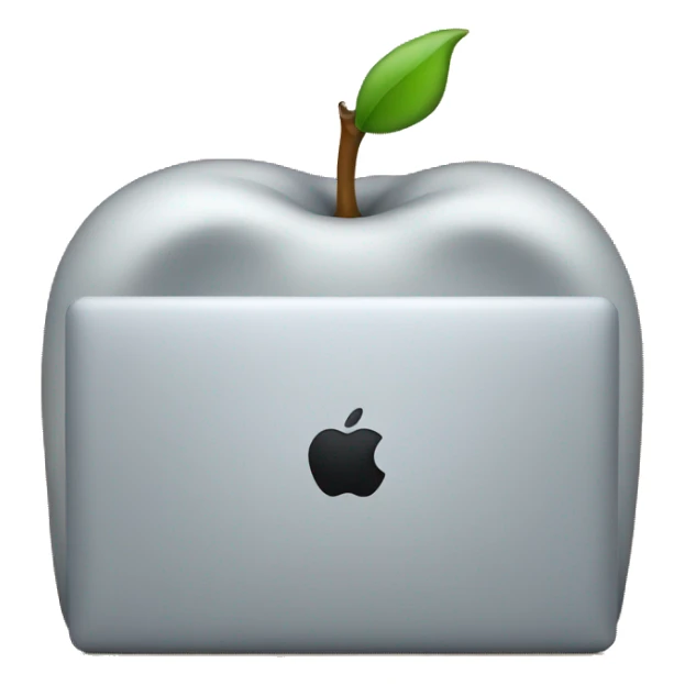 Apple laptop sticker