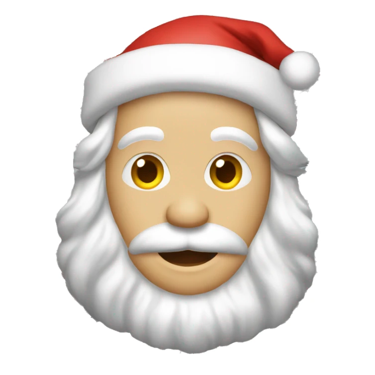 Santa music playlist sticker