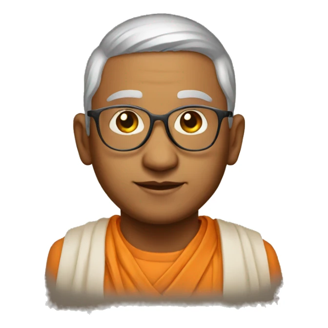 Indian priest sticker