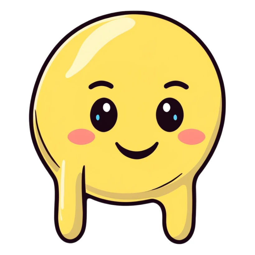 happy crying face with tears of joy sticker