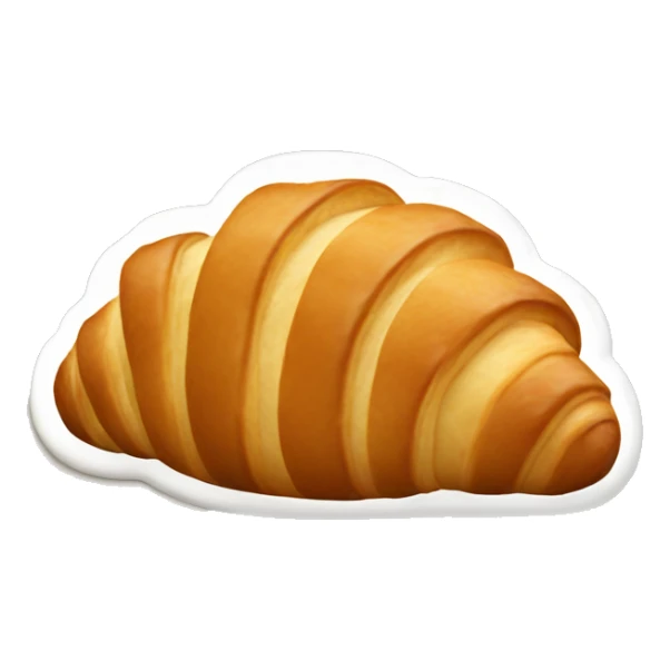 Croissant sticker